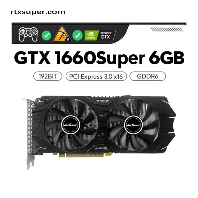 Игровая видеокарта GTX1660 Super 6GB NVIDIA GeForce GTX 1660 Super 6G Графическая карта GPU Настольная компьютерная игра 1660s 6G